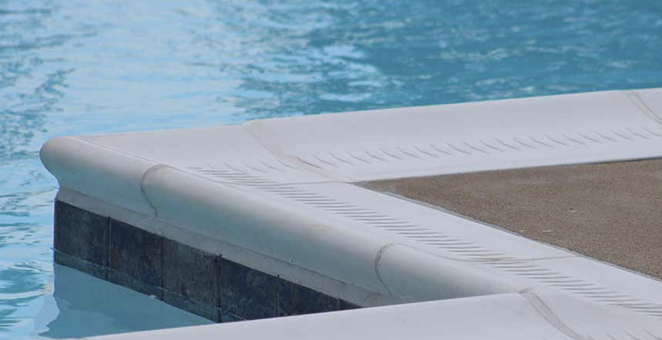 flexible pool coping
